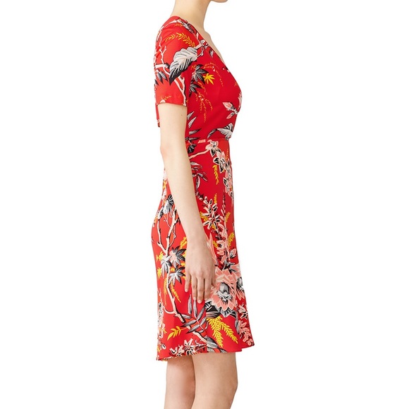 Diane von Furstenberg floral wrap dress - Picture 2 of 9